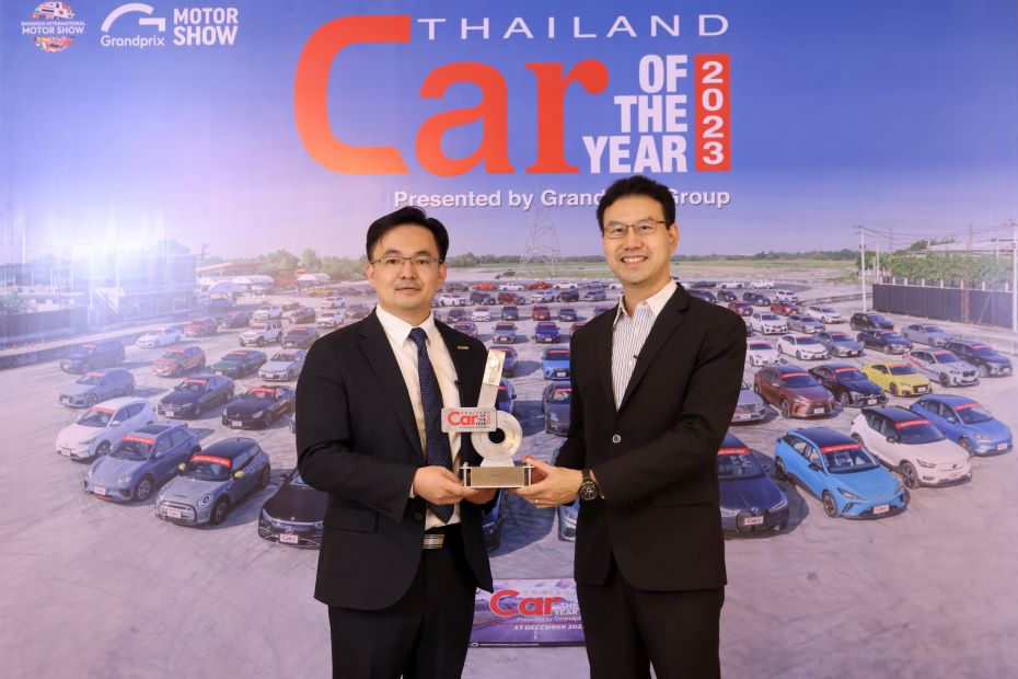 BYD ATTO 3 ผงาดวงการ EV คว้ารางวัล Best EV SUV ในงาน Car of The Year 2023