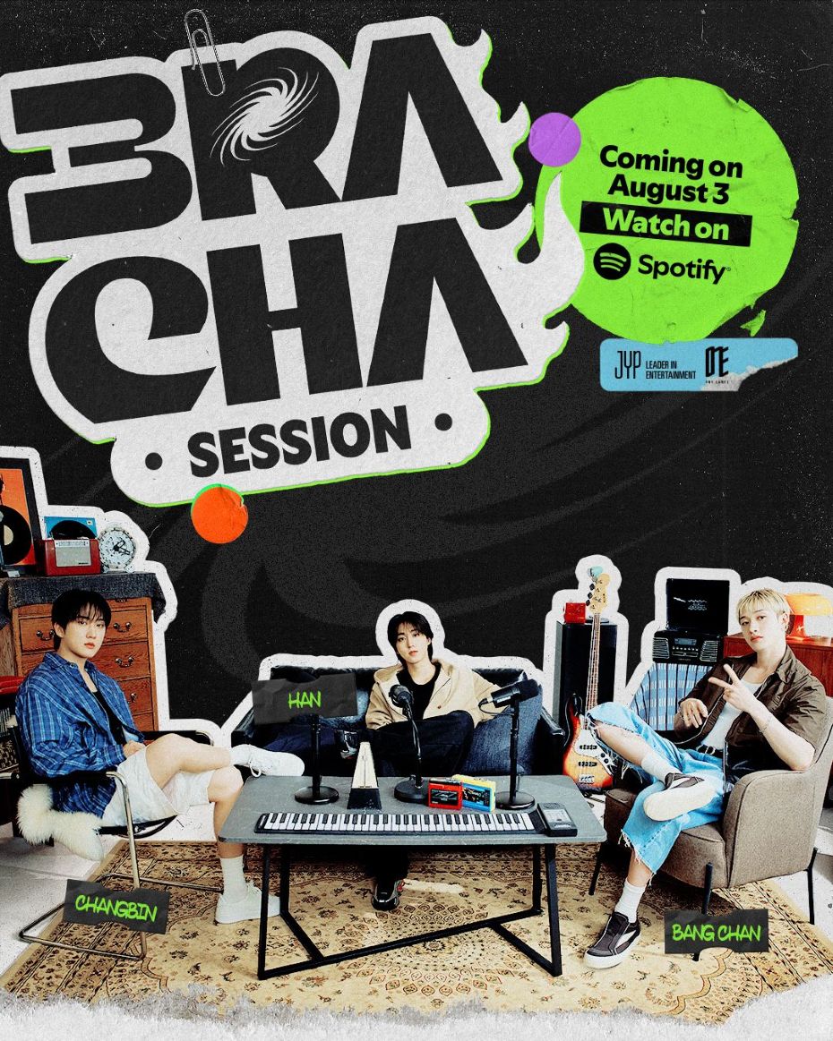JYP เปิดตัวพอดแคสต์ใหม่สำหรับแฟน ๆ บน Spotify 3RACHA จาก Stray Kids ประเดิมโฮสต์รายการแรก