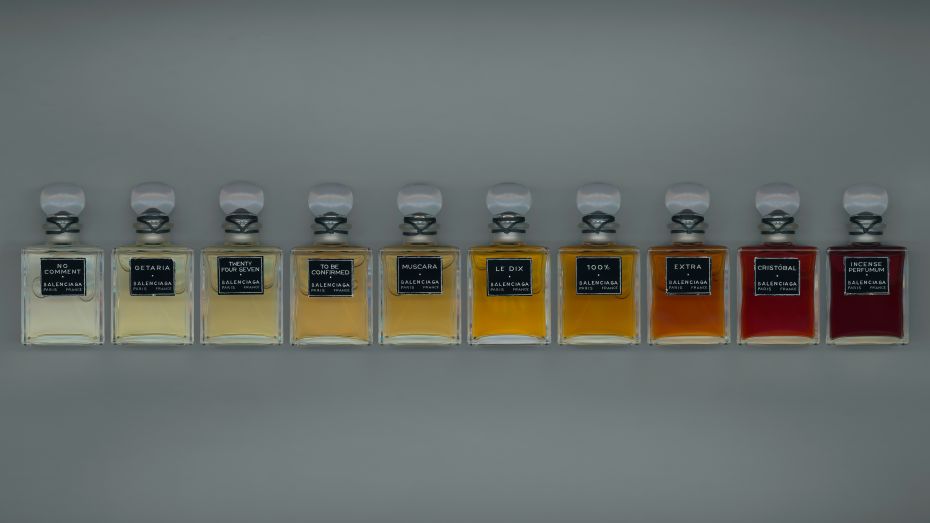 Balenciaga เปิดตัวแคมเปญสำหรับคอลเล็กชั่นน้ำหอม ซึ่งนำเสนอภาพถ่ายและวิดีโอที่ถ่ายทำโดยศิลปินชาวอังกฤษ