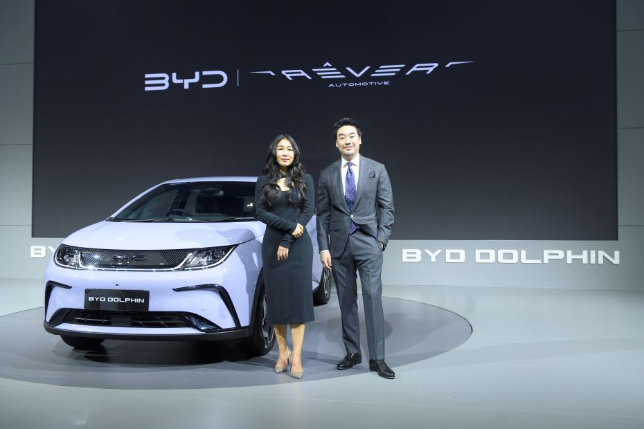 BYD แรงไม่หยุด! เปิดตัว DOLPHIN EV พวงมาลัยขวา ในงานมอเตอร์โชว์ครั้งที่ 44