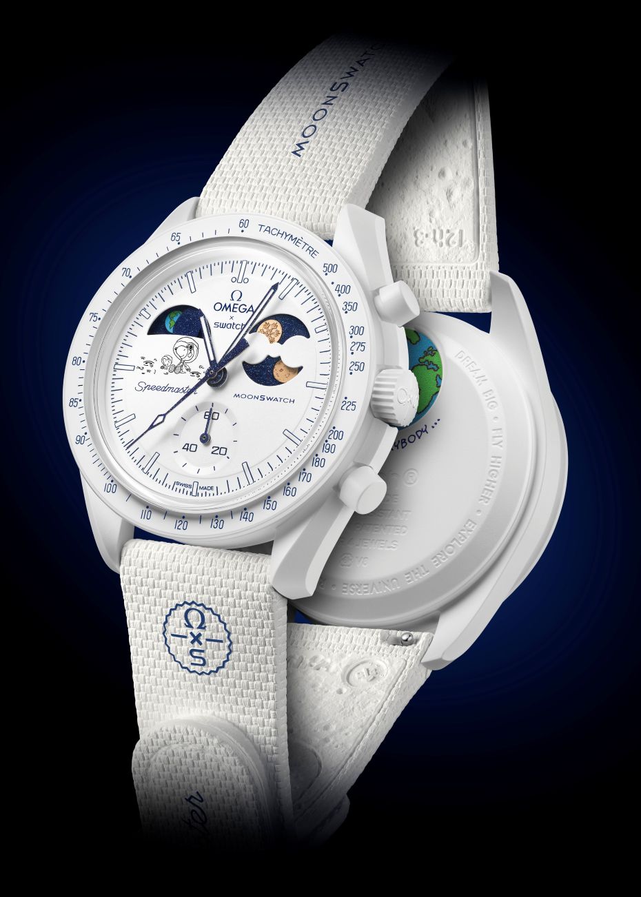 เกล็ดหิมะไม่เคยมีรูปร่างซ้ำกัน เช่นเดียวกับนาฬิกา MISSION TO EARTHPHASE - MOONSHINE GOLD ที่กลับมาในดีไซน์ใหม่พร้อมรับหน้าหนาว