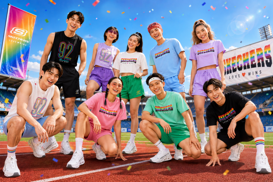 Skechers เปิดตัว Skechers Pride Collection ร่วมเฉลิมฉลองพลังแห่งความหลากหลายอย่างมีสไตล์