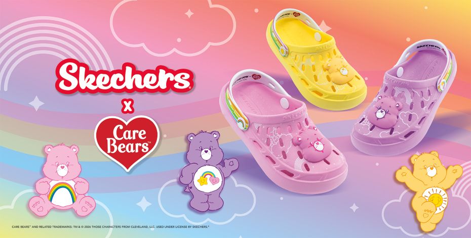 Skechers x Care Bears คอลแลบอเรชันสุดน่ารัก เต็มไปด้วยสีสันสดใส