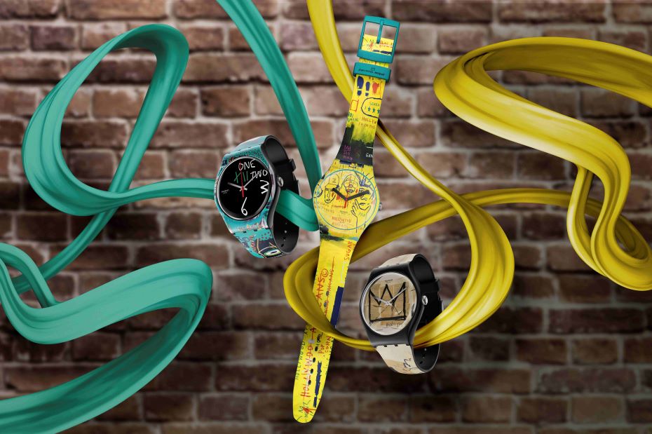Swatch x JEAN-MICHEL BASQUIAT รังสรรค์มาสเตอร์พีซสตรีทอาร์ตสู่นาฬิกาคอลเลกชันพิเศษ