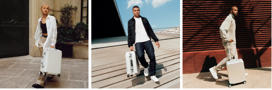 RIMOWA ร่วมมือกับบุคคลระดับไอคอนเปิดตัวแคมเปญระดับโลกครั้งใหม่