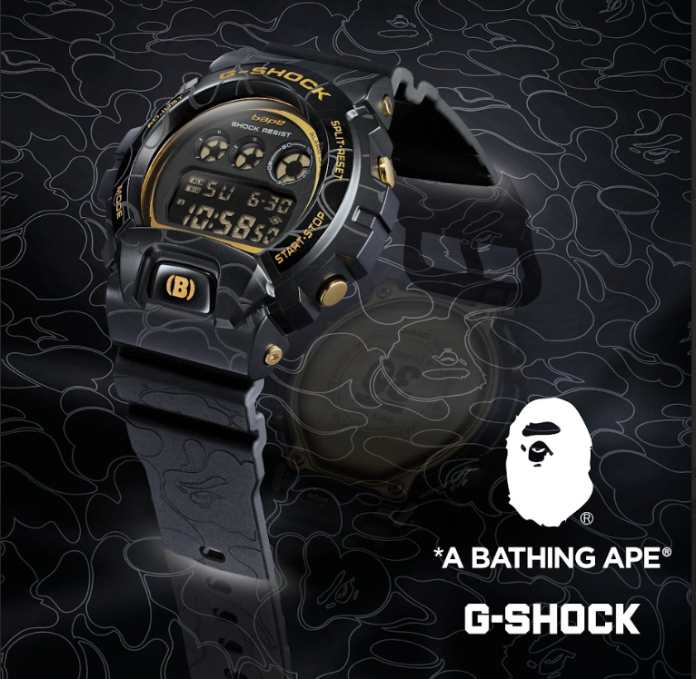 A BATHING APE® x G-SHOCK รุ่นพิเศษฉลองครบรอบ 30 ปี เพียง 55 เรือนในประเทศไทย