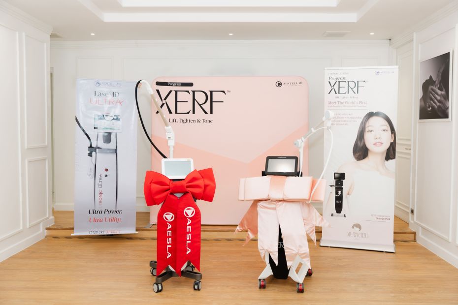 AESLA ส่งมอบนวัตกรรม XERF และ LaseMD Ultra พร้อมมอบป้าย Center of Excellence for Clinical Innovation แด่ Dr. Wichai Clinic